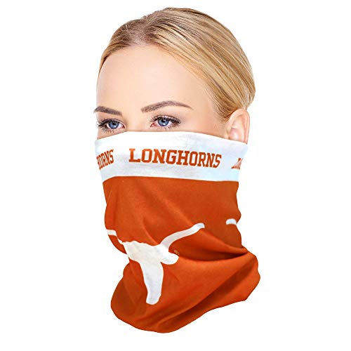 Littlearth NCAA Texas Longhorns Superdana Neck Gaiter, One Size, Team Color