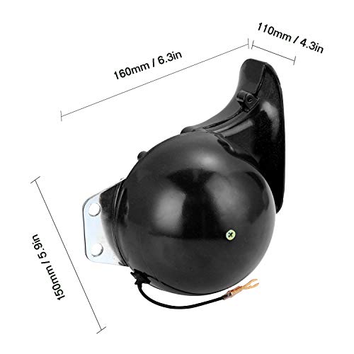 Ajcoflt Alto 300DB 12 V Chifre de Caracol Elétrico Som de Fúria Buzina Para Carro Motocicleta Caminh