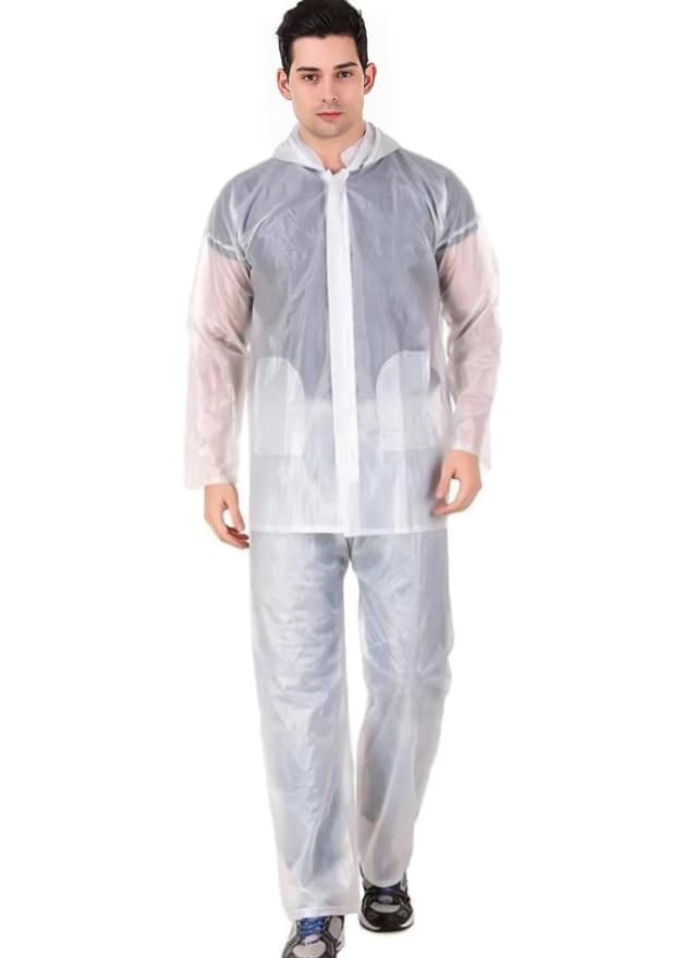sindon Protective Raincoat with Hood, Disposable, Breathable, Size Free-picture-13