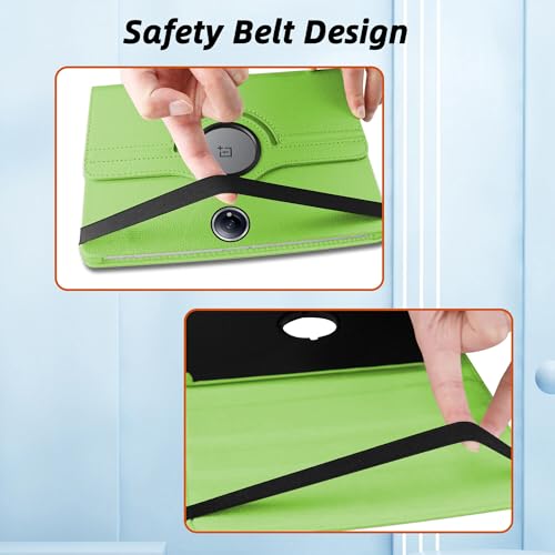 Image of TGK 360 Rotatable Smart Flip Case Cover for OnePlus Pad 2 12.1 inch Tablet (Green)