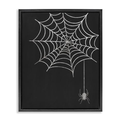 Halloween Spider Web Gothic, 24 x 30 Inch Canvas in Floater Frame