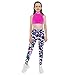 ranrann Conjuntos Deportivos para Niña 2 Piezas Top Corto Tank Top Leggins Largos Slim Fit Ropa de Deportes Yoga Fitness Gym Color 4 5-6 años
