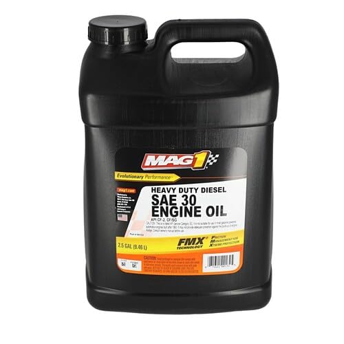 MAG 1 All Fleet SAE 30 Diesel Motor Oil 2.5 Gallons miniatura 1