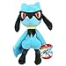 Pokemon Selezione Figure di Peluche | 20 cm Giocattoli Peluche | Figure Animale, Felpa:Riolu