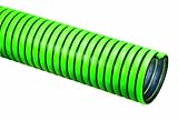 Tigerflex TG Series EPDM Tiger Green Suction Hose with Polyethylene Helix, 50 PSI Max Pressure, 1-1/2 inches...