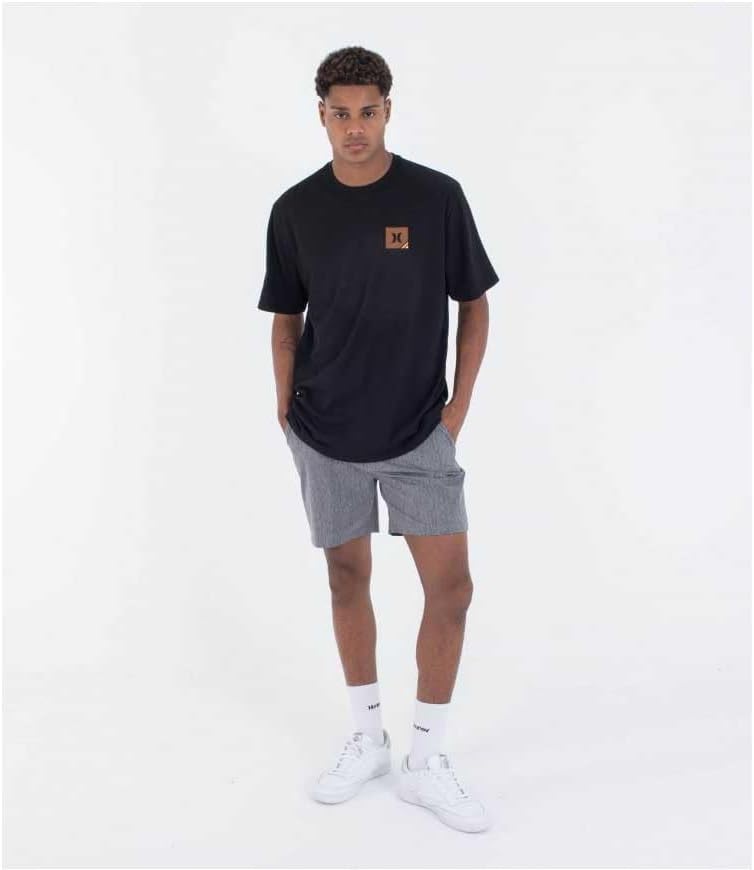 Hurley Corner SS T-Shirt - Black