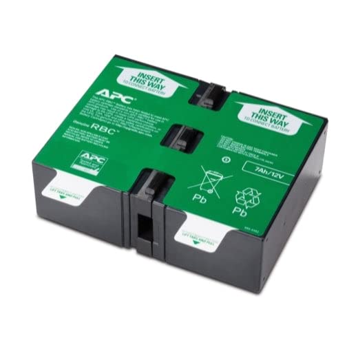 APC APCRBC123 batteria di ricambio per UPS, Compatibile con i modelli BR900GI / SMT750RMI2U e altri