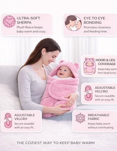 Image of BRANDONN Baby Blanket Newborn Carry Nest | Soft & Breathable Lounger for Newborn | Portable Bedding for Supervised Rest & Travel | Lightweight Infant (0-9 Months)