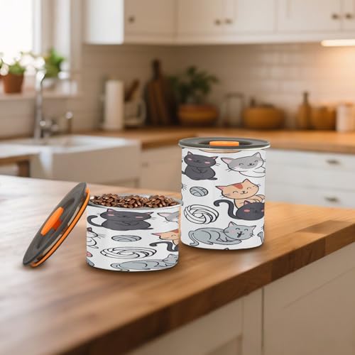 Contenedor al vacío para café Qilmy acero inoxidable 17oz miniatura 7