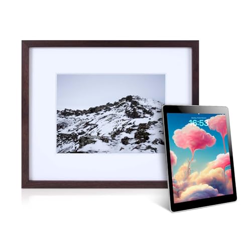 iFrame iPad Frame | Turn Your iPad Into A Beautiful Interactive Digital Picture Frame | Perfect At Home Or Work | Includes Table Stand and Wall Mount for All 9.7 iPads-Black | Turn Your iPad  product thumbnail 9