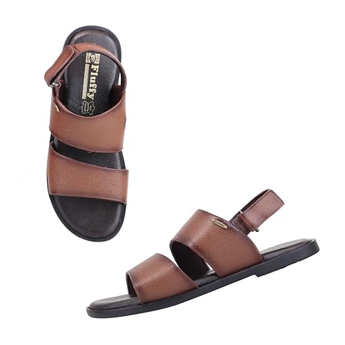 Image of Red Chief Genuine Leather Sandal for Men | RC4097