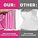 POLYSELLS 200 pcs 6x9 Inches Pink Poly Mailers Shipping Envelopes, Strong Adhesive Sealing, Waterproof, and Tear-resistant Postal Mailing Bags for Small Business, Clothes, Non-Fragile Items