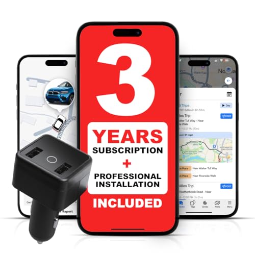 Image of Cigarette Lighter Plug n Play GPS Tracker Fit Any Vehicle for Car EV Truck, Android & iOS Wireless GPS Tracker, Alexa Voice SOS Live Location Geo Fencing Overspeed Alerts, 3 Years Plan SIM