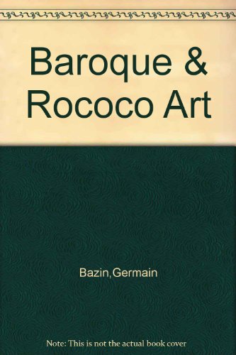 Baroque and Rococo Art B000VCUAMU Book Cover