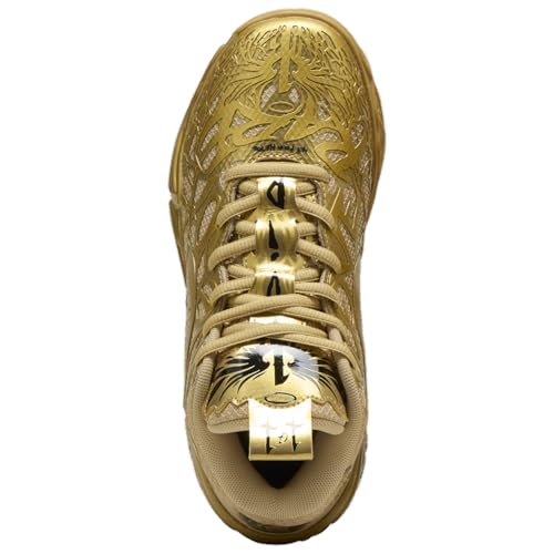PUMA Kids Boys Mb.04 Golden Child Soccer Cleats - Gold4