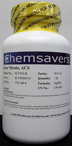 Silver Nitrate, ACS, 99.9+%, 1 lb.