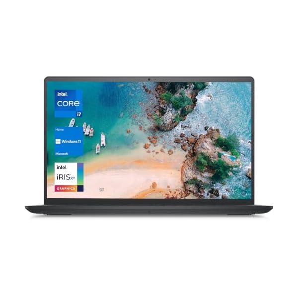 Dell Inspiron 3520 15.6″ FHD Laptop, Intel Core i7-1255U Processor, 32GB RAM, 1TB SSD, Webcam, HDMI, SD-Card Slot, Wi-Fi 6, Windows 11 Home, Black