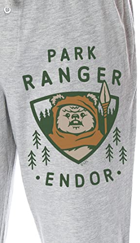 Star Wars Men's Ewok Park Ranger Endor Loungewear Sleep Pajama Pants (XXXL)3