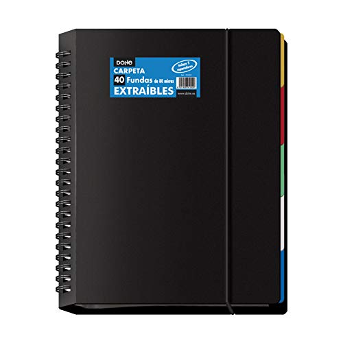 Preisvergleich Produktbild Dohe Ordner mit 40 herausnehmbaren Hüllen Extra Qualität
