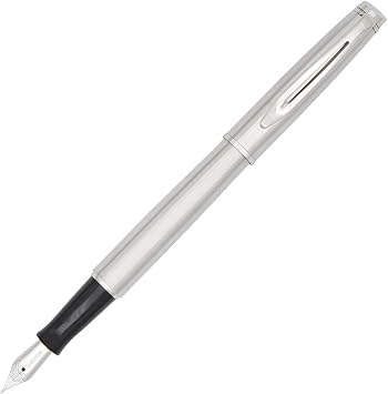 Gullor Pure Silver Fountain Pen Baoer 717 Medium Nib Fountain Pen