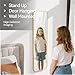 SCWF-GZ 47x14 Mirror Rectangle Full Body Length Door Hanging Wall Mounted Aluminum Alloy Metal Frame Dressing Make-up Mirrors for Entryway Bedroom Bathroom Living Room 47 14 inch Gold