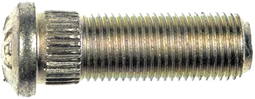 1/2-20 Serrated Wheel Stud - .535 In. Knurl, 1-17/32 In. Length - Dorman 610-138.1: 1/2-20 Serrated Wheel Stud - .535 In. Knurl, 1-17/32 In. Length - Dorman Wheel Stud 610-138.1 - WHEEL STUD - 1/2-20 Serrated Wheel Stud - .535 In. Knurl, 1-17/32 In. Length - Wheel Stud - Wheel Bolt - These wheel lug studs are made of carbon steel and tested to demanding automotive industry standards to ensure strength, longevity and safety. - Checker Motors 1982-71, General Motors 2002-64