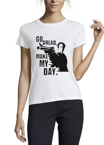 T-shirt en coton pour femme blanc col rond haut manches courtes respirant