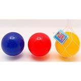 2017NEW! 　キラキラフレンドボール６号直径約15.5cm（空気入）3歳以上　色をお選びください　＊ラメ入！ (黄)