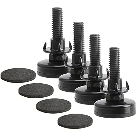 Adjustable Levelling Feet, Uotyle Furniture Legs Leveller 4PCS Levelling Feet With 4 Felt Pads For Table Sofa Desk Furniture Support 600Kg Cover