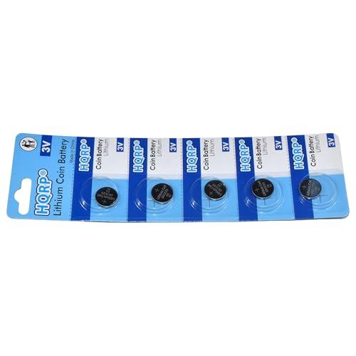 Batería HQRP 5-Pack compatible con termómetro digital miniatura 3