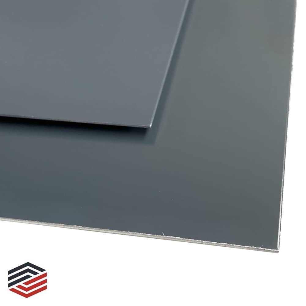 Winkelleiste Anthrazit, 2000mm Alu Kantenschutz Anthrazitgrau, 50x20 mm Schenkelinnenmaß aus Alu Ral7016 Anthrazitgrau 1,5mm stark Alu L-Profil RAL 7016,Winkelblech Antrazitgrau,