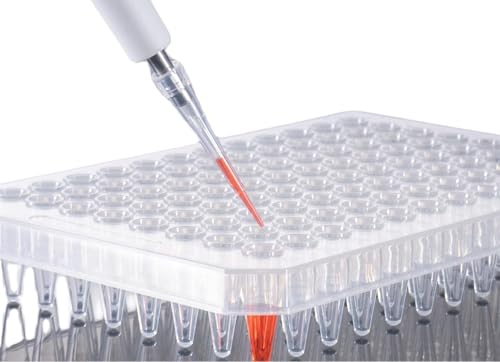 HUAZIZ 1000 Stück Pipettenspitzen 10ul Labor Universal Kunststoff flüssige Pipettenspitzen Polypropylen (PP) Autoklavierbar, Transparent