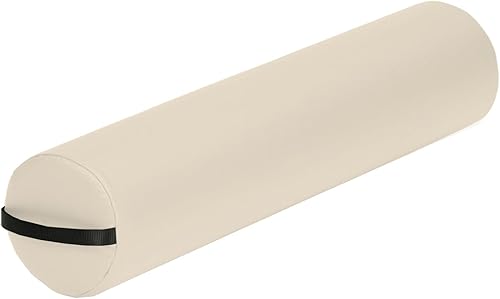 Miniatura 22 de EarthLite Almohada de masaje redonda completa, duradera, fácil de limpiar 100% tapicería de poliuretano con asa de correa/calidad profesional sin