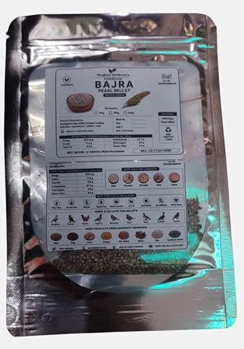 Image of Ghughuti by RastogiNxt Gen's Millet Whole Grains, Vegetarian (100g, 250g, 500g) | Produce of India (Bajra)
