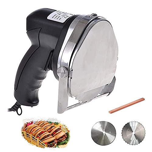 Li Bai Commercial Doner Kebab Electric Gyros Knife Shawarma Machine Gyro Cutter Kebab Meat Slicer With 2 Blades #TOP2