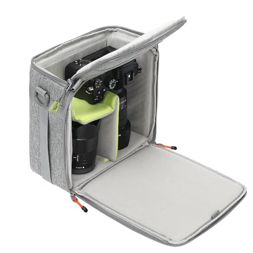 Bolsa insert para cámara SLR mini shockproof gris miniatura 1
