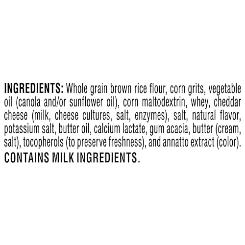 Quaker Rice Crisps, Gluten Free, Cheddar, 0.67 Oz, 30 Count