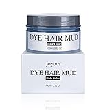 Professional Temporary Dye Hair Mud Highlights Instant Hair Color Cream Touch Up Sharon Hairstyle DIY (Gold)