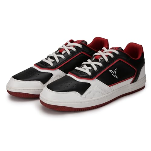 Image of YOHO Colored PU Fashion Sneaker for Men | Comfortable Shoes | Cushioned Insole | Quick-wear Elastic Laces | Lightweight | Dynamic Feet Support | Fashionable | Stylish | Modern