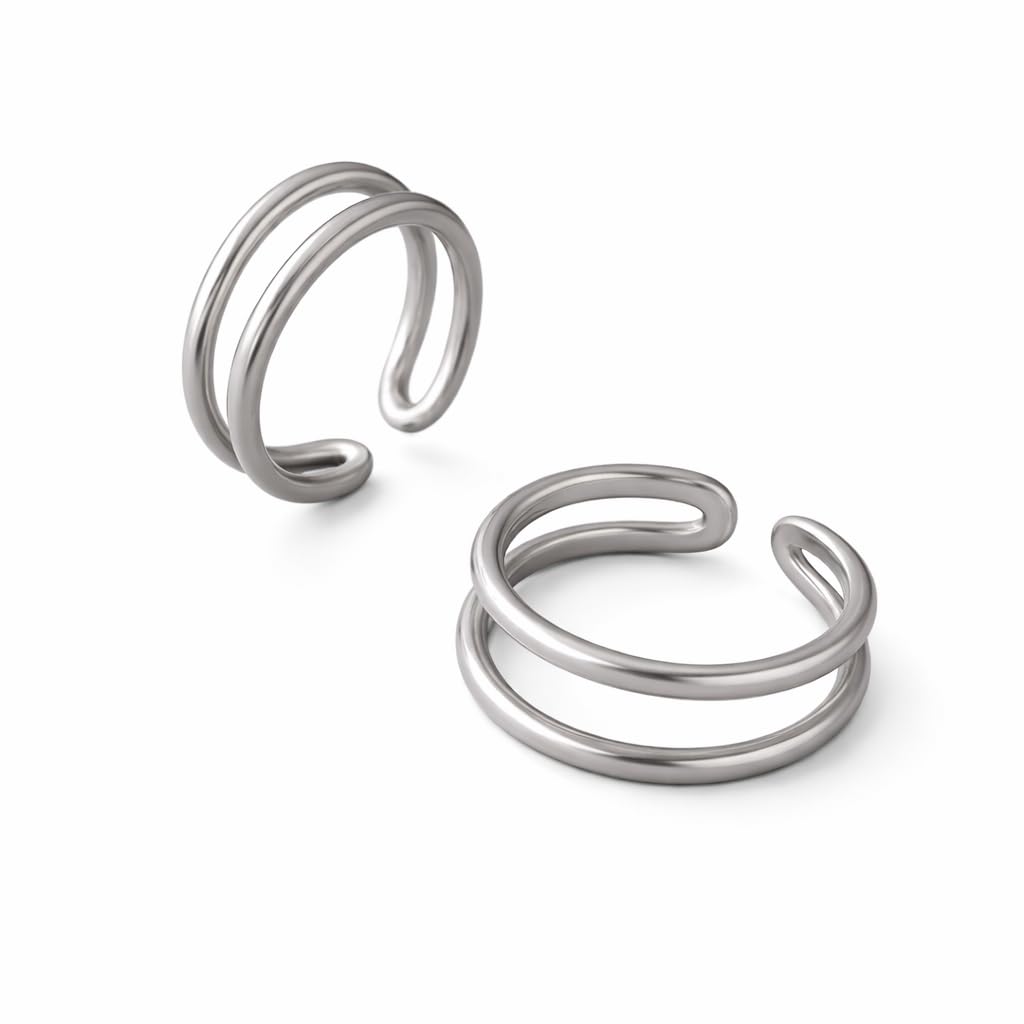 unniyarcha Double Wired Sterling Silver Toe Rings (Pair) For Women's Pure Silver 925, Sterling Silver Jewellery with Certificate of Authenticity & 925 Toe Rings for Women's Silver, God, Religion-picture-20