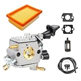 Gettimore Carburatore di ricambio per soffianti BR350 BR430 BR450 SR430 SR450, per parti C1Q-S210 C1Q-S209C