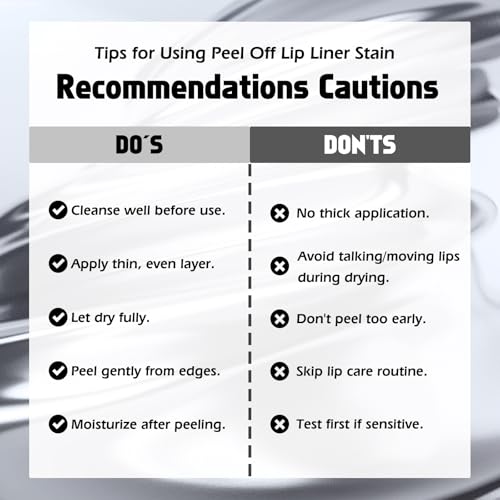 KIMUSE Peel Off Lip Liner Stain, Lápiz de contorno de labios extraíble, mate, impermeable, delineador de labios pelable de larga duración, delineador de labios extraíble - imagen 8