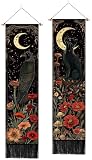 ARTCREATOR Witchy Black Cat Crow