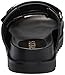 Guess Women's FABULA Flat Sandal, Black 001, 9