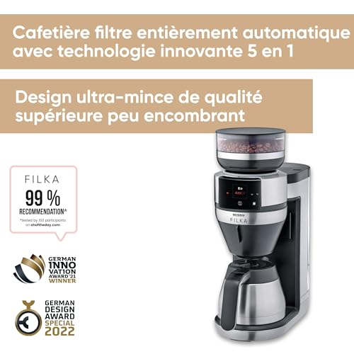 SEVERIN Machine à café Avec broyeur 4810 - vue 9
