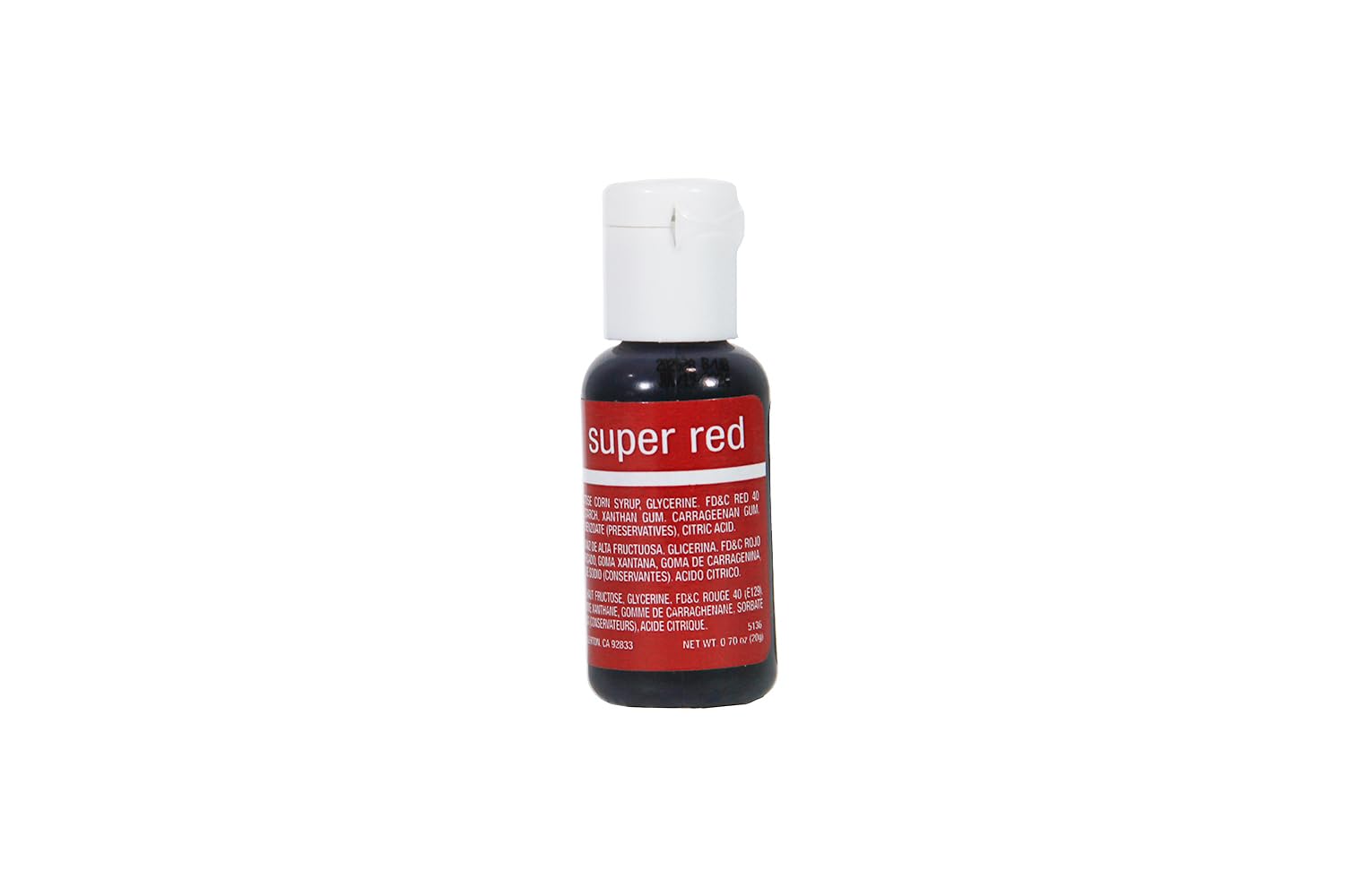 Chefmaster Liqua- Gel, Super Red, 20 ml (B0CQM94S43) Amazon Price History, Amazon Price Tracker