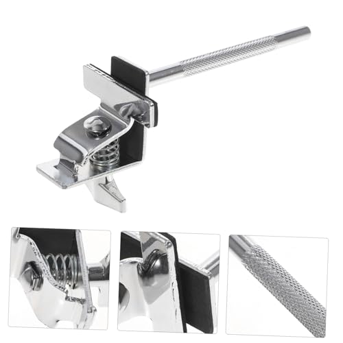 Soporte de clip para extensión de cencerro para kit de batería, soporte de toms y accesorio de sujeción para percusión miniatura 5