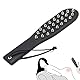 SUPKTHDY SM Spanking Padde, Extreme Nietenpeitsche,BDSM Bondage Leder Erotik Spanking Flogger Peitsche Erwachsene Erotic Sexspielzeug Pärchen Fetisch Cosplay Erotik Klatsche