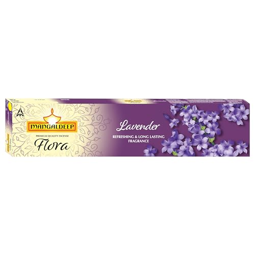 Image of Mangaldeep Flora Combo - Rose, Lavender and Boquet incense Sticks - 690Gms