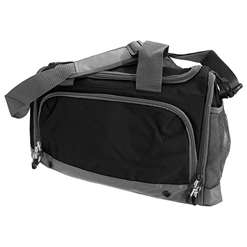 Image of Bagbase Athleisure Holdall - 30L, Water Resistant, Adjustable Strap, Black, One Size